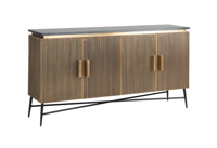 Dressoir Ironville Goud - 4 deuren