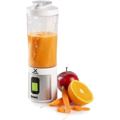 Draadloze draagbare blender - DOMO - DO752BL - XPOWER - 120 W - 600 ml - Wit