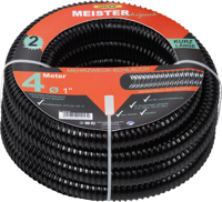 Meister Pvc Vijverdarm Zwart 3/4 4M - WU9920510 Meister Pvc Vijverdarm Zwart 3/4 4M - WU9920510