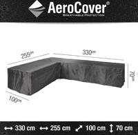 Loungesethoes hoekset links 330x255x100xH70 cm - Aerocover