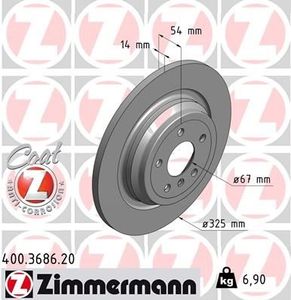 Remschijf Coat Z 400368620