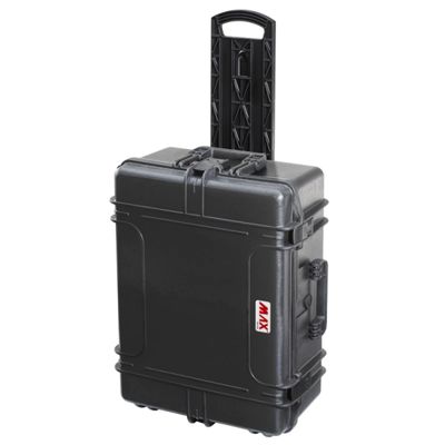Plastica Panaro MAX620H250STR apparatuurtas Trolleytas Zwart