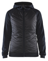 Blåkläder Dames hybride sweater 34642526 | Donker marineblauw/Zwart | Maat S - 7330509726983