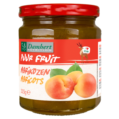 Damhert Puur Fruit Confituur Abrikozen