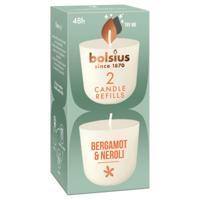 Bolsius Navulling Clean Light pack 2 Bergamot & Neroli Bolsius Navulling Clean Light pack 2 Bergamot & Neroli