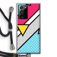 Pop Art #3: Samsung Galaxy Note 20 Ultra / Note 20 Ultra 5G Transparant Hoesje met koord