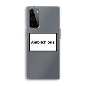 Ambitchious: OnePlus 9 Pro Transparant Hoesje