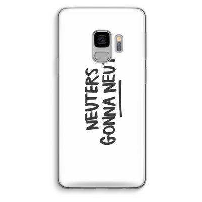 Neuters: Samsung Galaxy S9 Transparant Hoesje