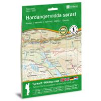 Wandelkaart 3055 Topo 3000 Hardangervidda sorost | Nordeca