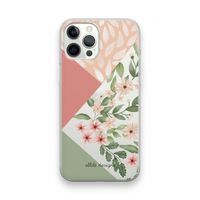 Sweet heaven geometrics: iPhone 12 Pro Max Transparant Hoesje