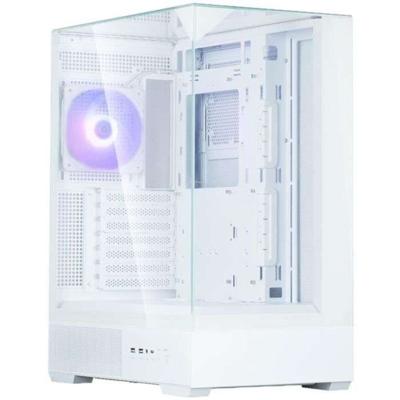 Behuizing zonder voeding - ZALMAN P40 Prism Plus - Mid-tower - ATX-formaat - Wit