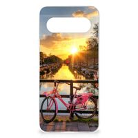 Google Pixel 8 Siliconen Back Cover Amsterdamse Grachten