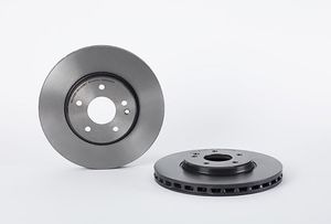 Remschijf COATED DISC LINE BREMBO, Remschijftype: Binnen geventileerd, u.a. für Mercedes-Benz, Chrysler