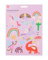HEMA Stickers glow in the dark fantasie