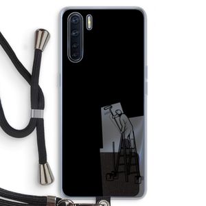 Musketon Painter: Oppo A91 Transparant Hoesje met koord