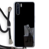 Musketon Painter: Oppo A91 Transparant Hoesje met koord