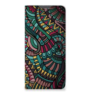 Xiaomi Redmi Note 11 Pro Hoesje met Magneet Aztec