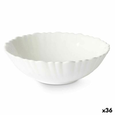 Kom Wit 15,5 x 5 x 15,5 cm (36 Stuks)