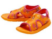 Meisjes badsandalen (30, Oranje/donkerroze)