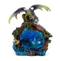 Puckator Sweet dreams - baby draak - led - bos - kristalplek - decoratief beeld