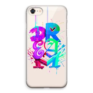 Dream: iPhone 8 Transparant Hoesje