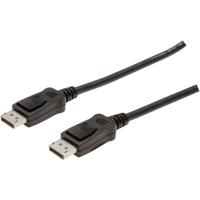 Digitus AK-340103-010-S DisplayPort-kabel DisplayPort Aansluitkabel DisplayPort-stekker, DisplayPort-stekker 1.00 m Zwart Digitus AK-340103-010-S DisplayPort-kabel DisplayPort Aansluitkabel DisplayPort-stekker, DisplayPort-stekker 1.00 m Zwart