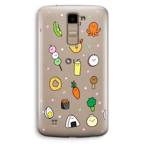 Happy bento friends: LG K10 (2016) Transparant Hoesje