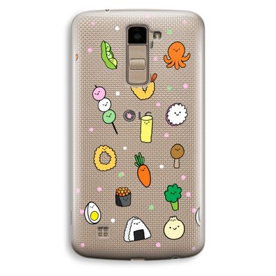 Happy bento friends: LG K10 (2016) Transparant Hoesje