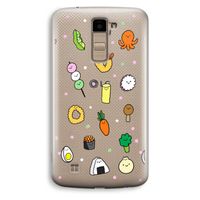 Happy bento friends: LG K10 (2016) Transparant Hoesje