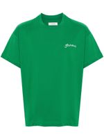 FLÂNEUR t-shirt Signature en coton - Vert - thumbnail