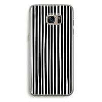 Stripes: Samsung Galaxy S7 Edge Transparant Hoesje