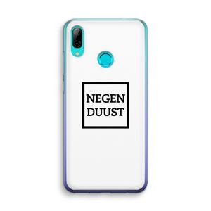 Negenduust vierkant: Huawei P Smart (2019) Transparant Hoesje