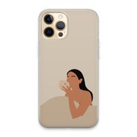 Fresh coffee: iPhone 13 Pro Max Transparant Hoesje