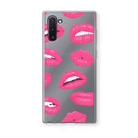 Bite my lip: Samsung Galaxy Note 10 Transparant Hoesje