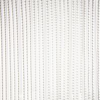 Transparante grijze deurgordijnen 93 x 220 cm - thumbnail