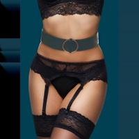 Ouch! by Shots Tailleband met Bondage Ringen - S/M - thumbnail