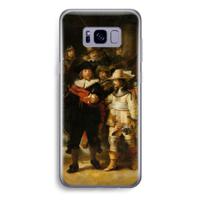 De Nachtwacht: Samsung Galaxy S8 Plus Transparant Hoesje - thumbnail