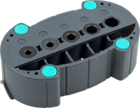 Wolfcraft "accumobiel" | boorhulp | ø4, 5, 6, 8, 10mm | 1 stuk - 4685000