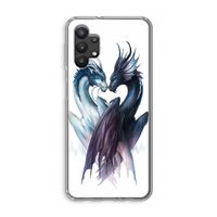 Yin Yang Dragons: Samsung Galaxy A32 5G Transparant Hoesje