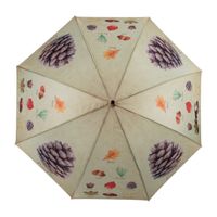 Esschert Design paraplu Bomen 120 x 95 cm polyester beige - thumbnail