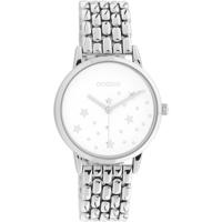 OOZOO Timepieces Horloge Zilver/Wit | C11025 OOZOO Timepieces Horloge Zilver/Wit | C11025