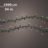 Basic kerstverlichting LED compact 1500 multi Basic kerstverlichting LED compact 1500 multi