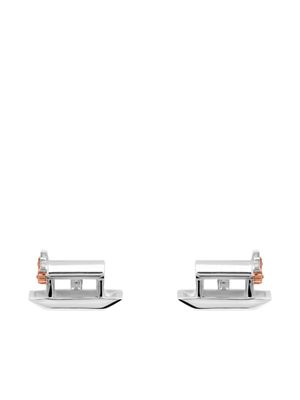 TANE México 1942 boutons de manchette Trajineras - Argent TANE México 1942 boutons de manchette Trajineras - Argent