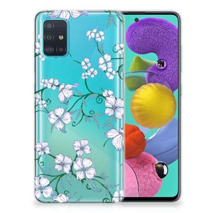 Samsung Galaxy A51 Uniek TPU Case Blossom White