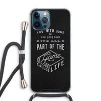 Life: iPhone 12 Pro Transparant Hoesje met koord