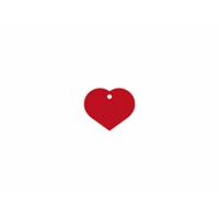 Naamplaatje Imarc Heart Rood