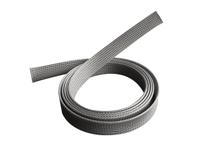 Kabelgeleider flexibel 20 mm x 5 m zwart - Velleman