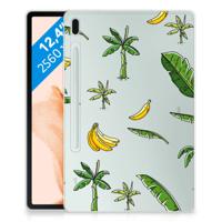 Samsung Galaxy Tab S7FE | Siliconen hoesje | Banana Tree