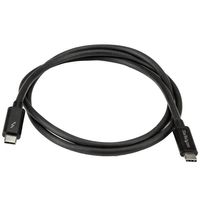 StarTech.com 1m Thunderbolt 3 (20Gbps) USB-C kabel Thunderbolt/USB/DisplayPort compatibel - thumbnail
