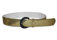 Carnaval verkleed Gouden glitter riem - 110 cm - volwassenen - dames